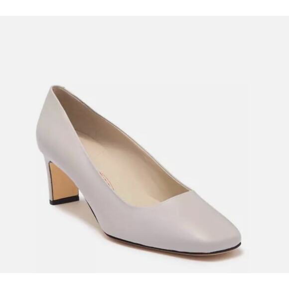 Amalfi by Rangoni Sven Leather Pumps 11.5 Cream White Heels Bridal Comfort - Picture 1 of 8